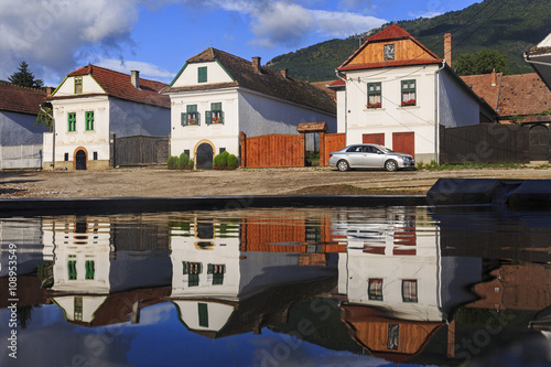 Traditional houses in Rimetea village. photo