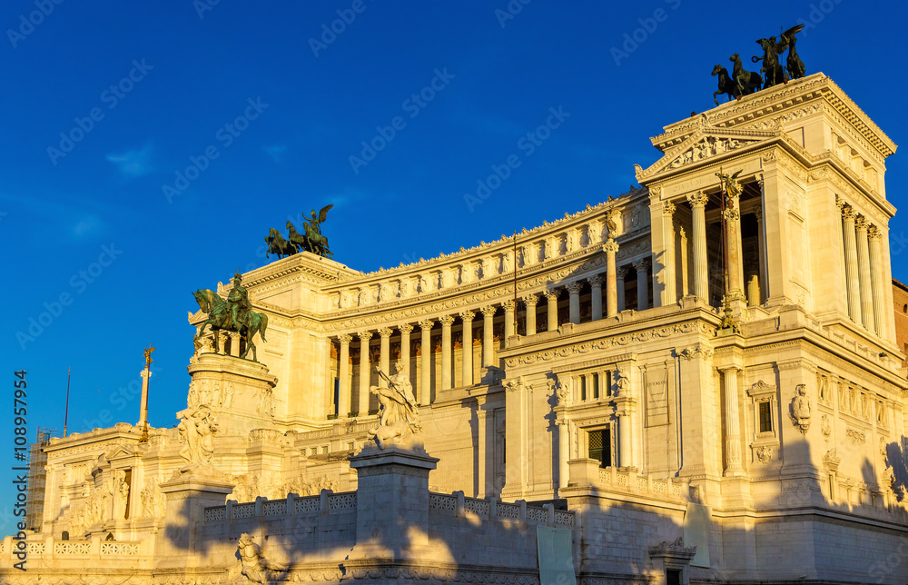 Monumento Nazionale a Vittorio Emanuele II in Rome Monumento Nazionale a Vittorio Emanuele II in Rome