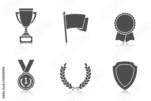 Trophy and awards icons
