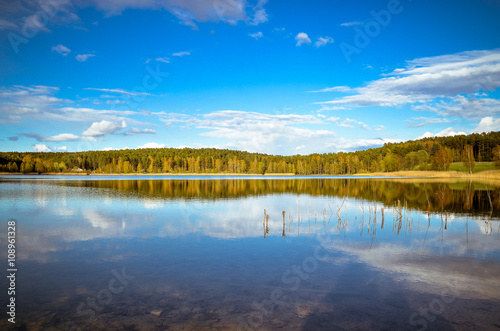 Jezioro   bik - Olsztyn  Warmia 