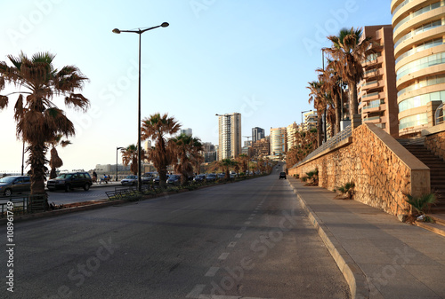 Rafic Hariri Avenue, Beirut - Lebanon © diak