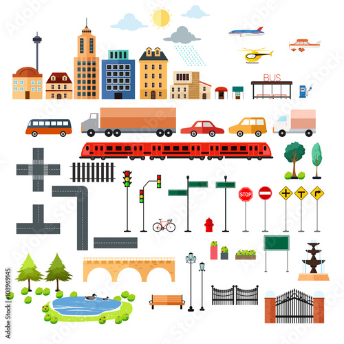 City Design Elements Icons