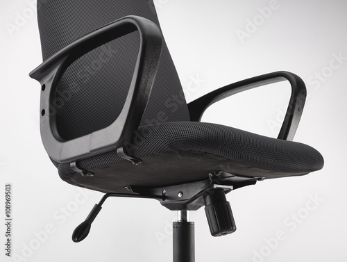 Canvastavla Black office swivel chair