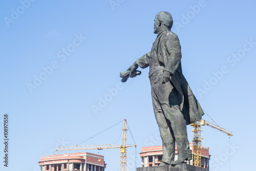 Foto lenin monument soviet