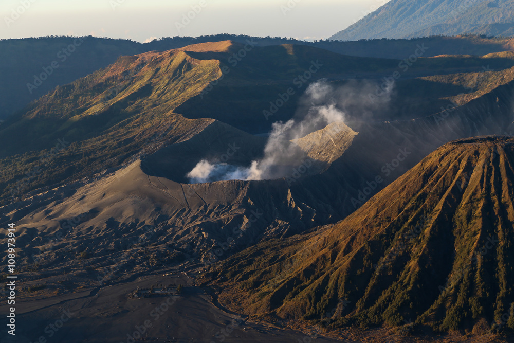 Bromo volcano in the island of Java, Indonesia.
