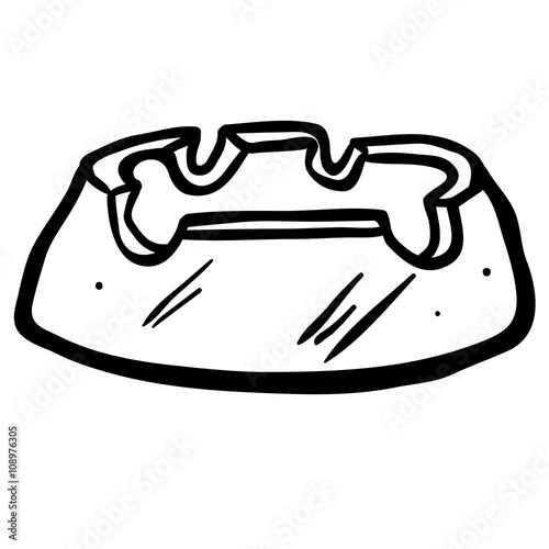 black and white ashtray