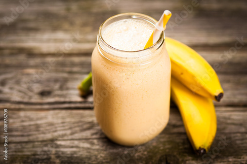 Fresh banana shake