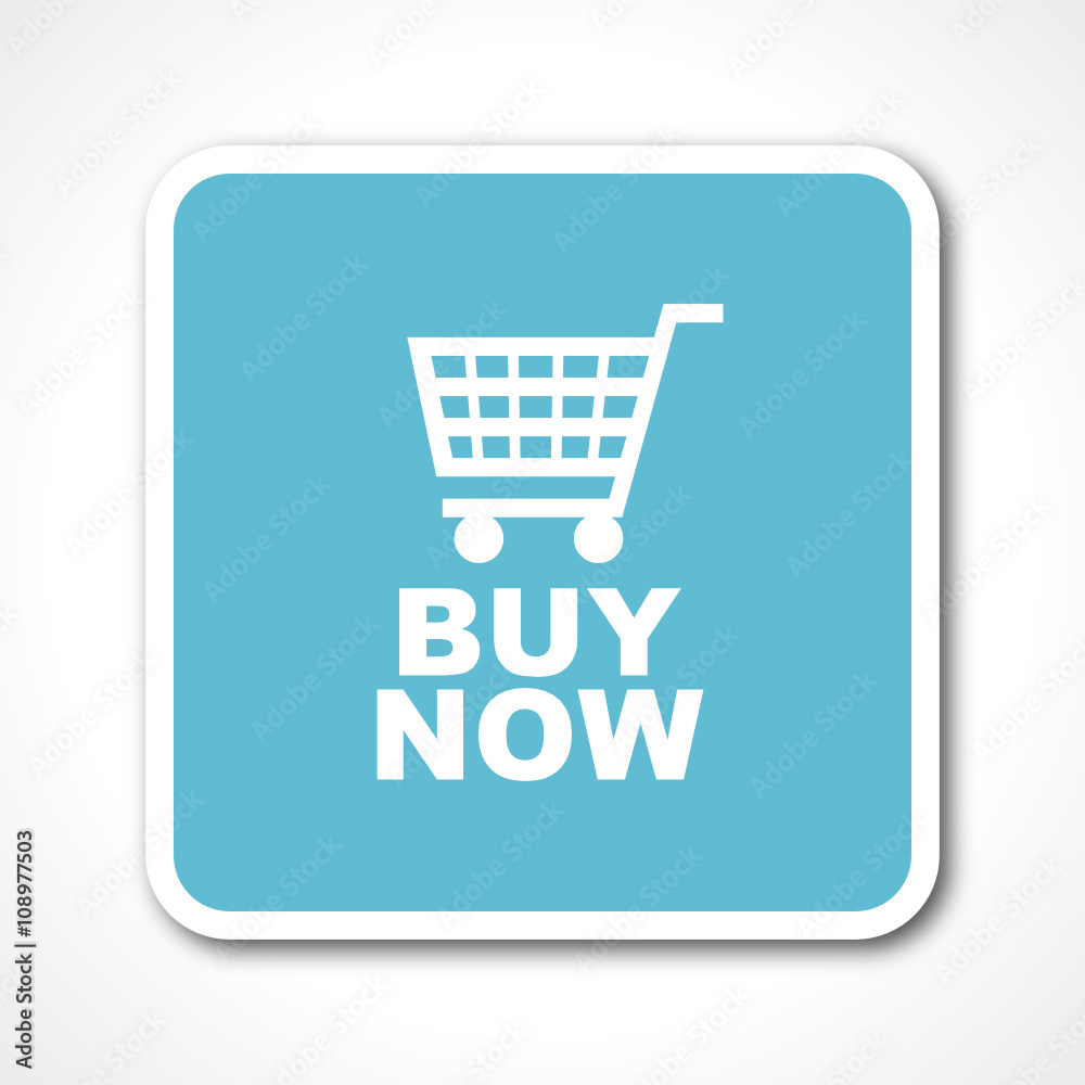 blue flat design buy now vector icon blue flat design buy now vector icon