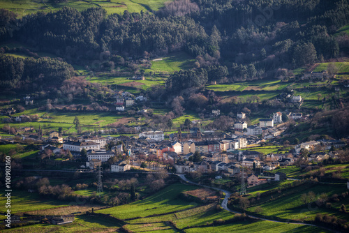 The historic town of Mondoñedo photo