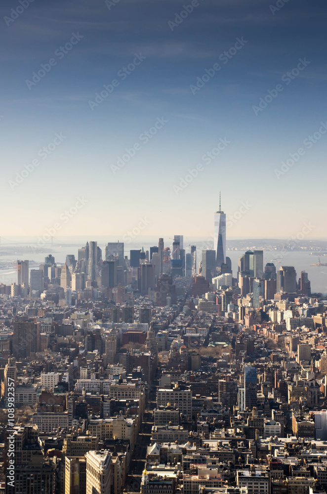 Obraz premium Manhattan Skyline NY