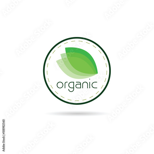 organic sign illustration