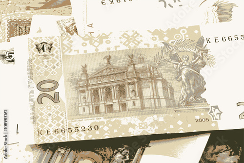 european money vector illustration