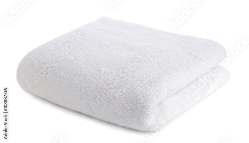 Photo Towel isolated on white