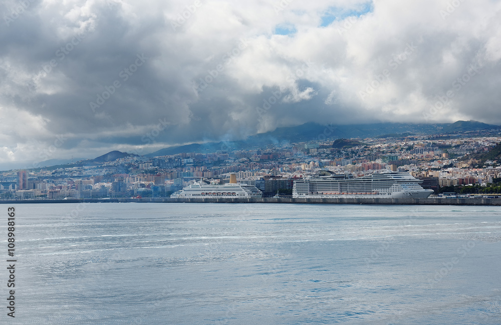 Harbour of Santa Cruz de Tenerife, Canary Islands, Spain