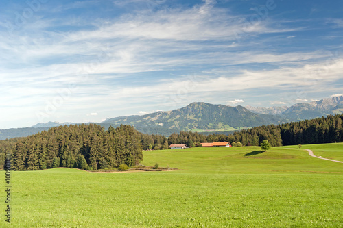 Blick auf den Grünten im Oberallgäu © azureus70