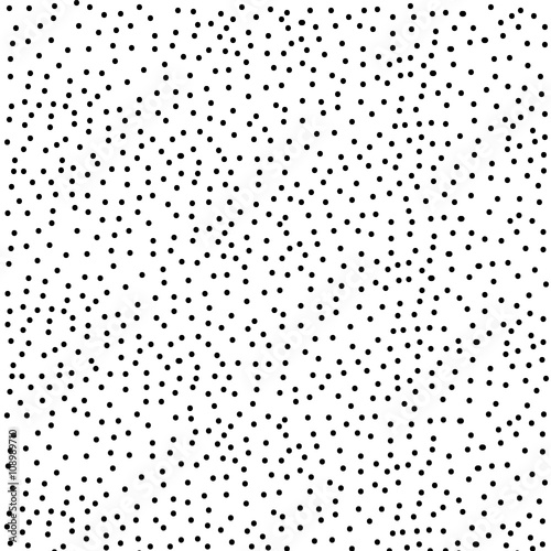 Polka dot seamless pattern. Fashion graphic background design. Modern stylish abstract texture. Monochrome template for prints, textiles, wrapping, wallpaper, website etc. VECTOR illustration