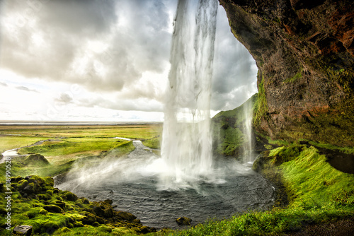 Waterfall  Iceland