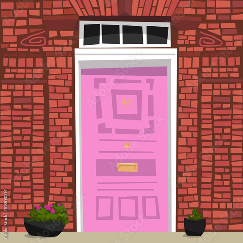 Old Style Front Door.