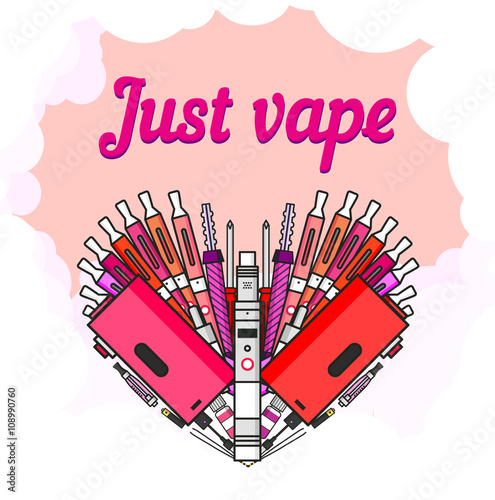 Vaporizer and vaping accessories a heart form
