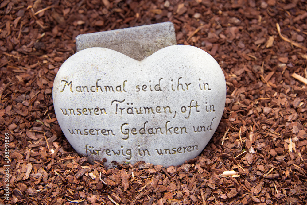 Herz mit Spruch Stock Photo Adobe Stock