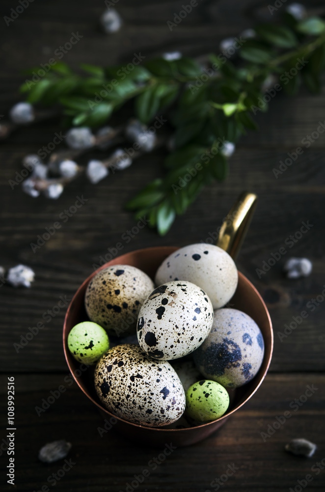 Obraz premium Easter decoration with egg 