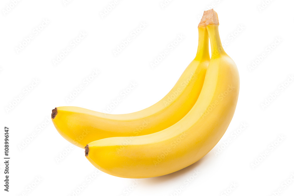 Bananas isolated on white background Bananas isolated on white background