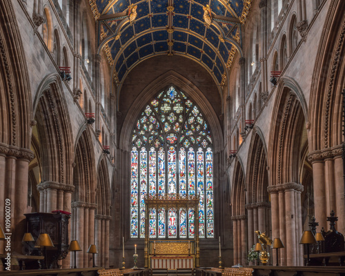 Carlisle Cathedral Nave Altar Stained Glass
