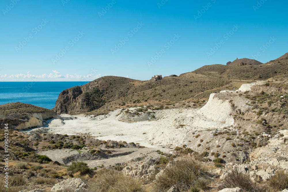 Fototapeta premium Small clay mine