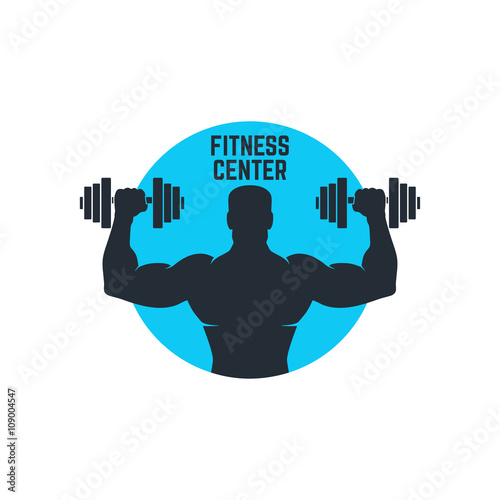 Logo Fitness center