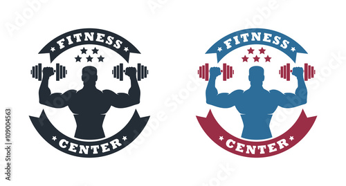 Logo Fitness center