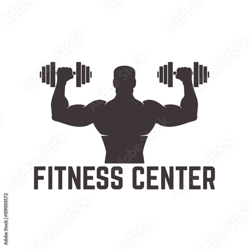 Logo Fitness center