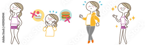 ダイエット　女性