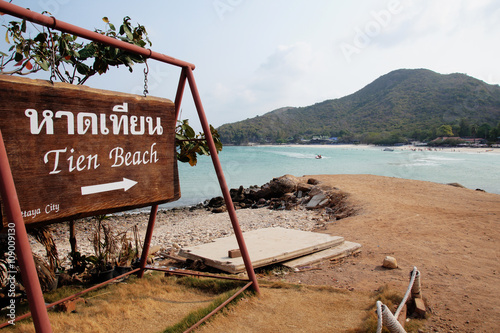 Tien Beach, koh Larn Island , Thailand