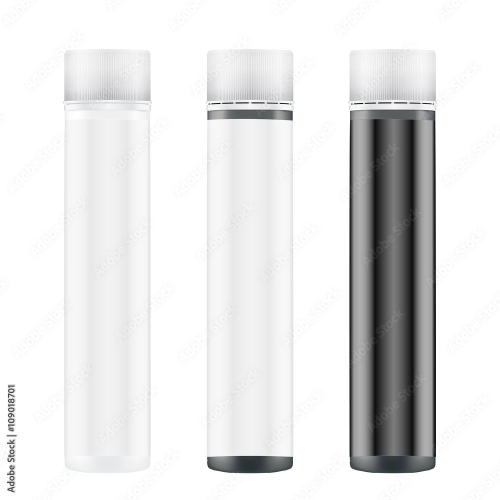 Mockup Vitamin Container. Mockup Vitamin Container.