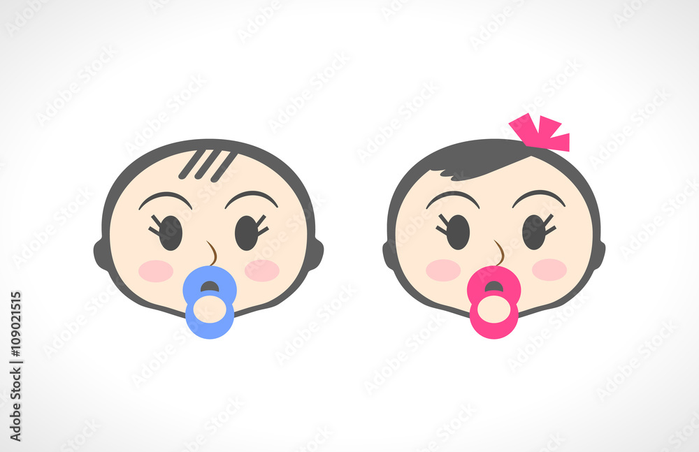 Close up portrait of little baby, child, kid, girl and boy Close up portrait of little baby, child, kid, girl and boy