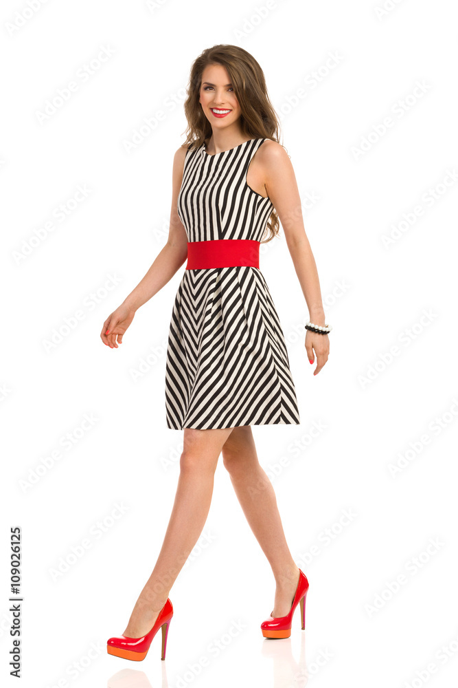 Walking Fashion Woman Walking Fashion Woman