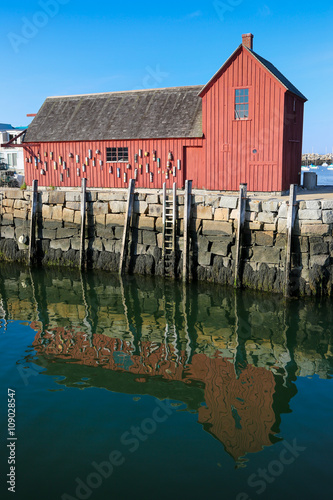 Lobster shack in Rockport, MA