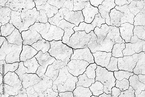 Crack soil texture background photo