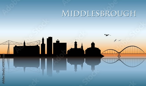 Middlesbrough skyline