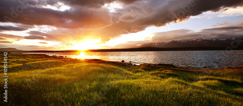 Mountains in Mongolia photo