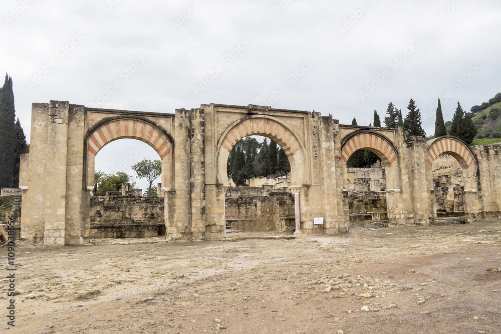 Ancient city ruins of Medina Azahara, Cordoba, Spain