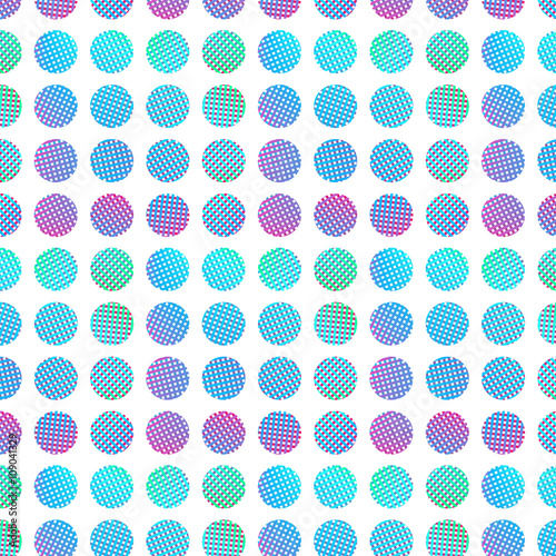 Multicolored pattern with complex colors, seamless circular element with diagonal stripes. Allows bright and memorizing arrange background and contours cards, posters, banners. Vector Illuctration