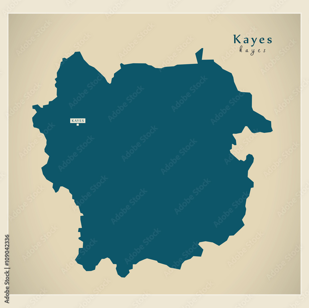 Modern Map - Kayes ML