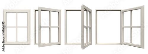 white window frame.