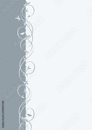 Luxus grau Hintergrund ornament
