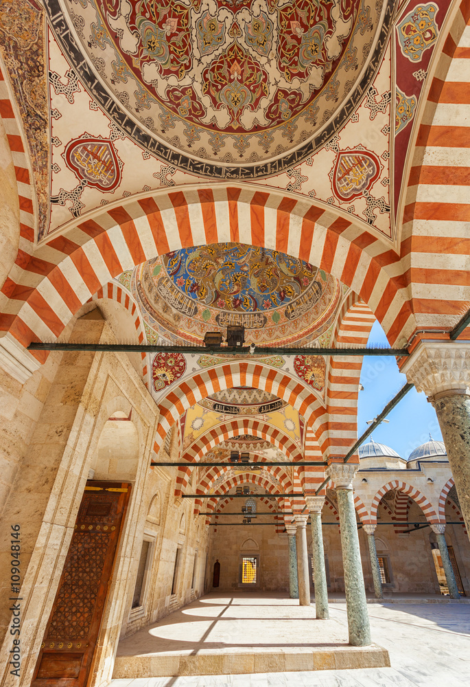 Obraz premium Eskidzhami mosque in the city Edirne