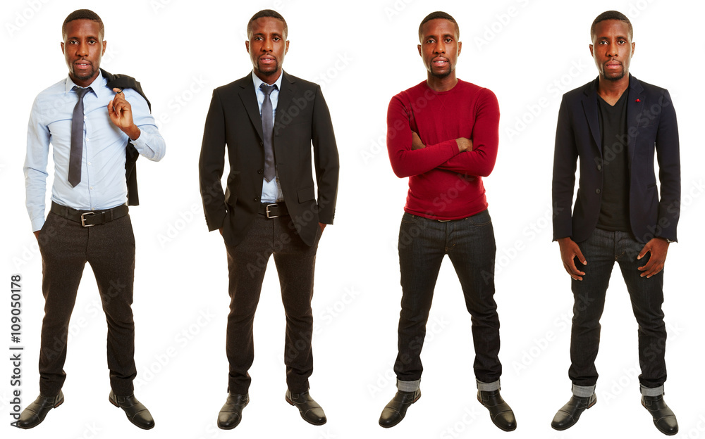 Varianten von Mann mit verschiedener Kleidung Stock Photo | Adobe Stock