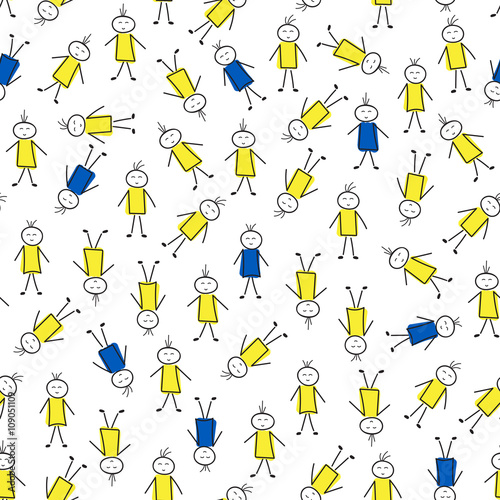 Abstract seamless pattern