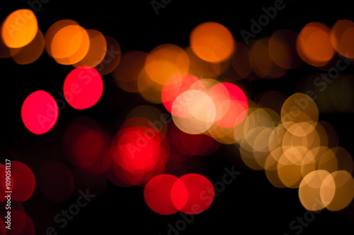 Lights on bokeh as background © orijinal_x