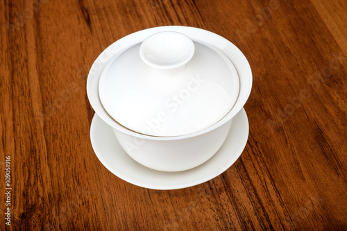 White porcelain gaiwan